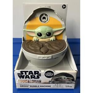 GROGU Bubble Machine - Star Wars The Mandalorian  Disney Collectible Toy Kids